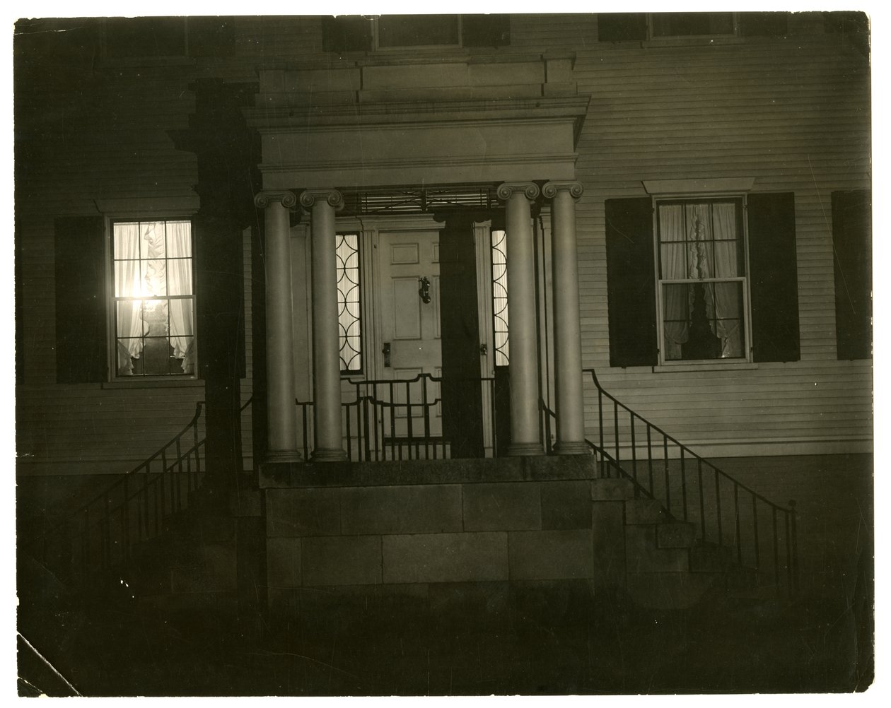 Boston døråpning, USA, ca. 1902-10 (foto av gelatinsølv) av Jessie Tarbox Beals
