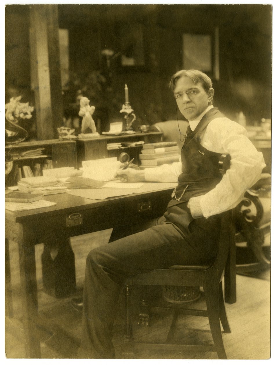 Charles G D Roberts, kanadisk forfatter, ca. 1905-40 av Jessie Tarbox Beals