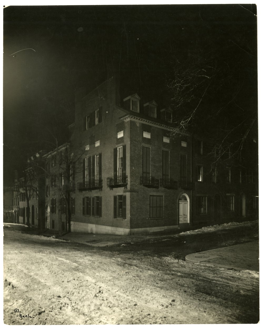 Chestnut St, Boston, USA, ca. 1902-10 (foto av gelatinsølv) av Jessie Tarbox Beals