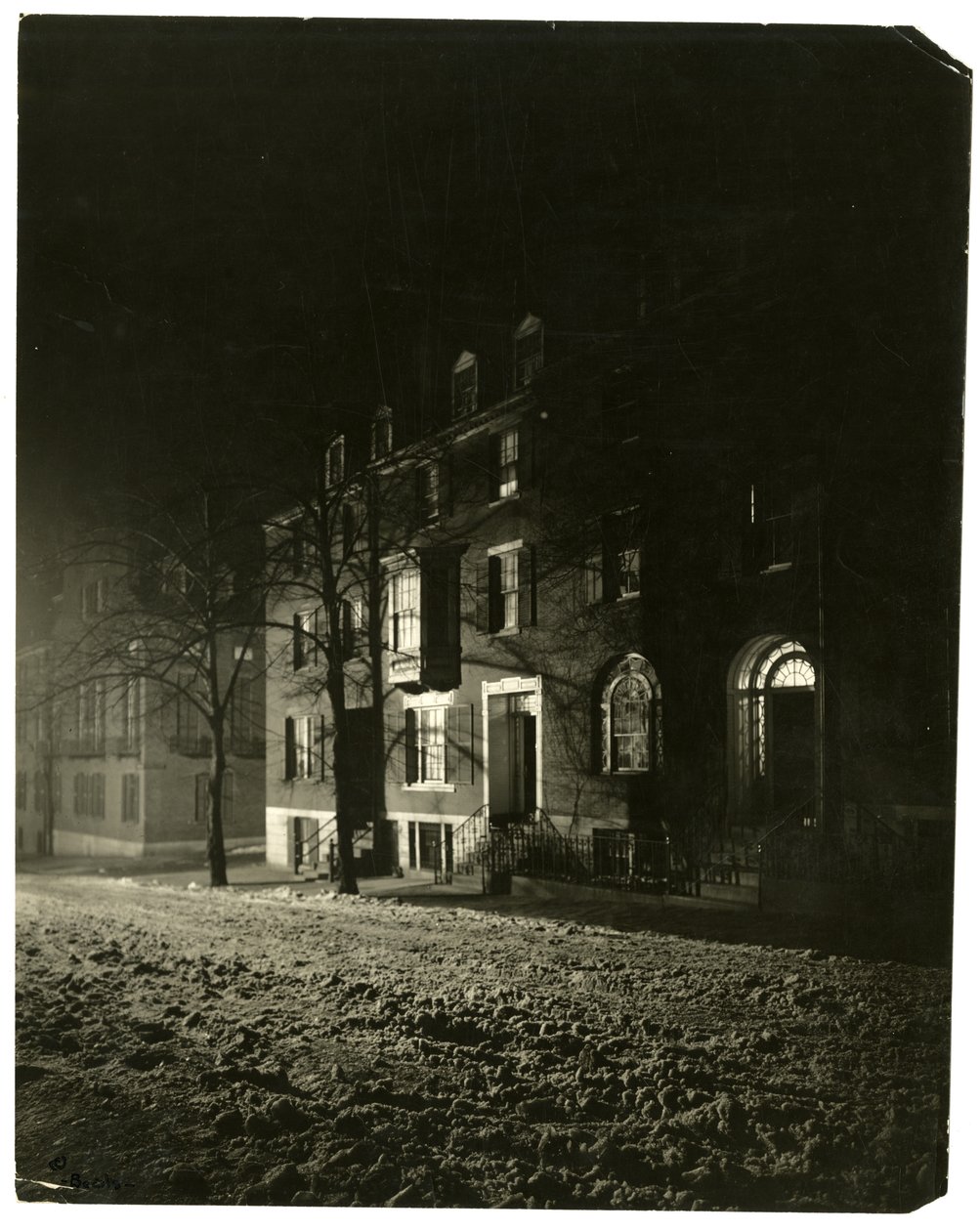 Chestnut Street, Boston, USA, ca. 1902-10 (foto av gelatinsølv) av Jessie Tarbox Beals
