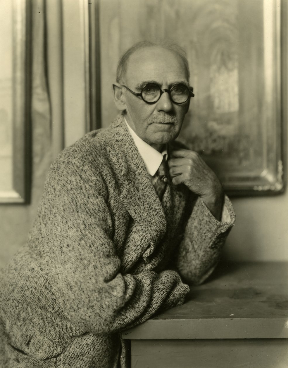 Colin Campbell Cooper-kunstner, ca. 1905-31 (foto av gelatinsølv) av Jessie Tarbox Beals