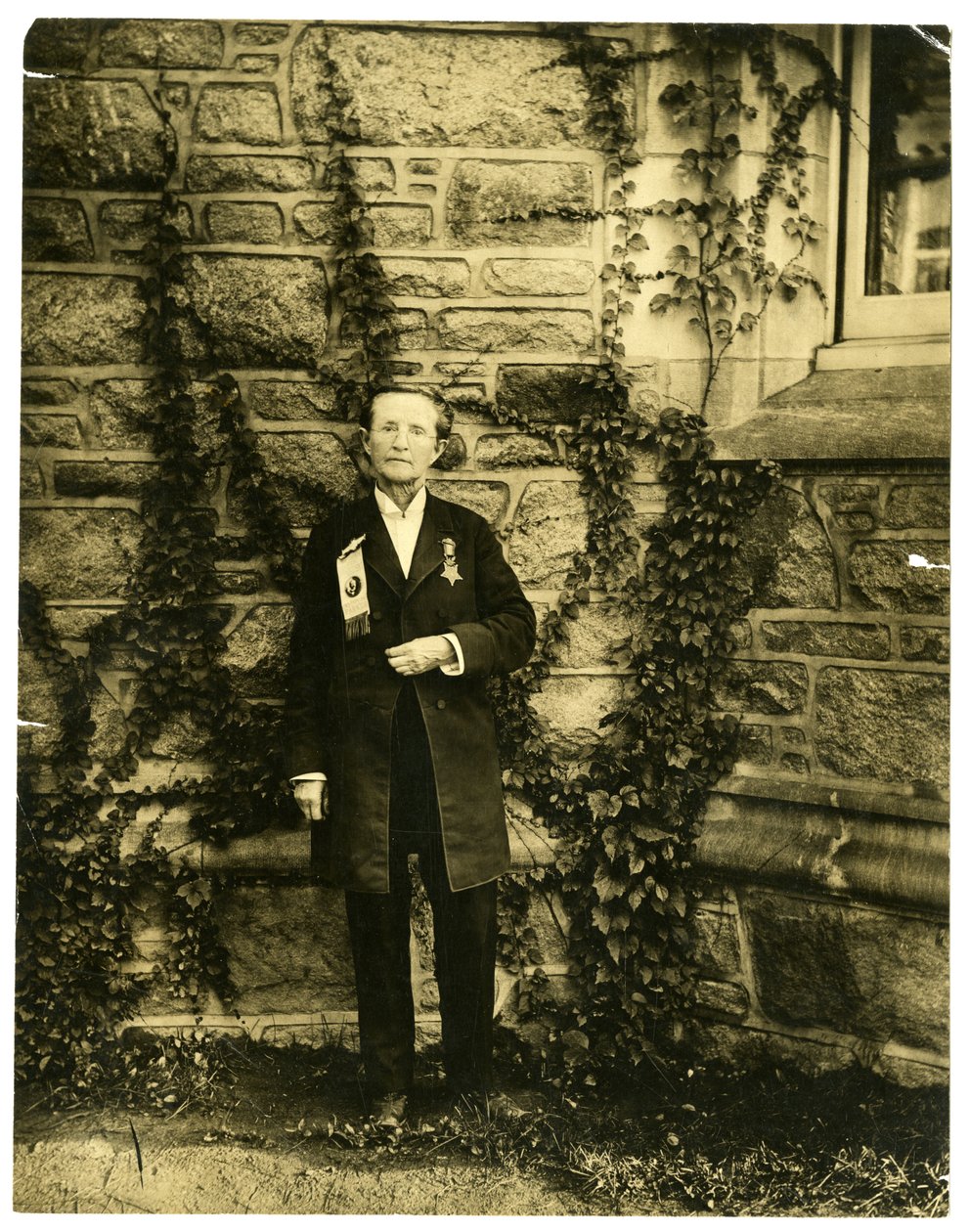 Dr Mary Walker, en av de første kvinnelige legene som har rett til å bruke mannsklær av Jessie Tarbox Beals