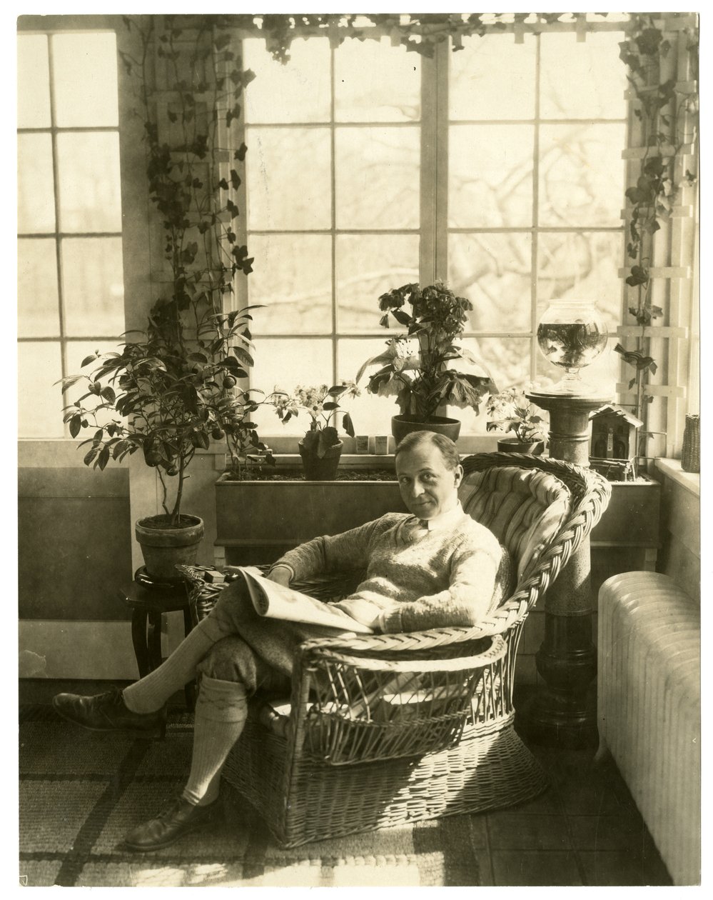 Ernest Truex, ca. 1905-40 (foto av gelatinsølv) av Jessie Tarbox Beals