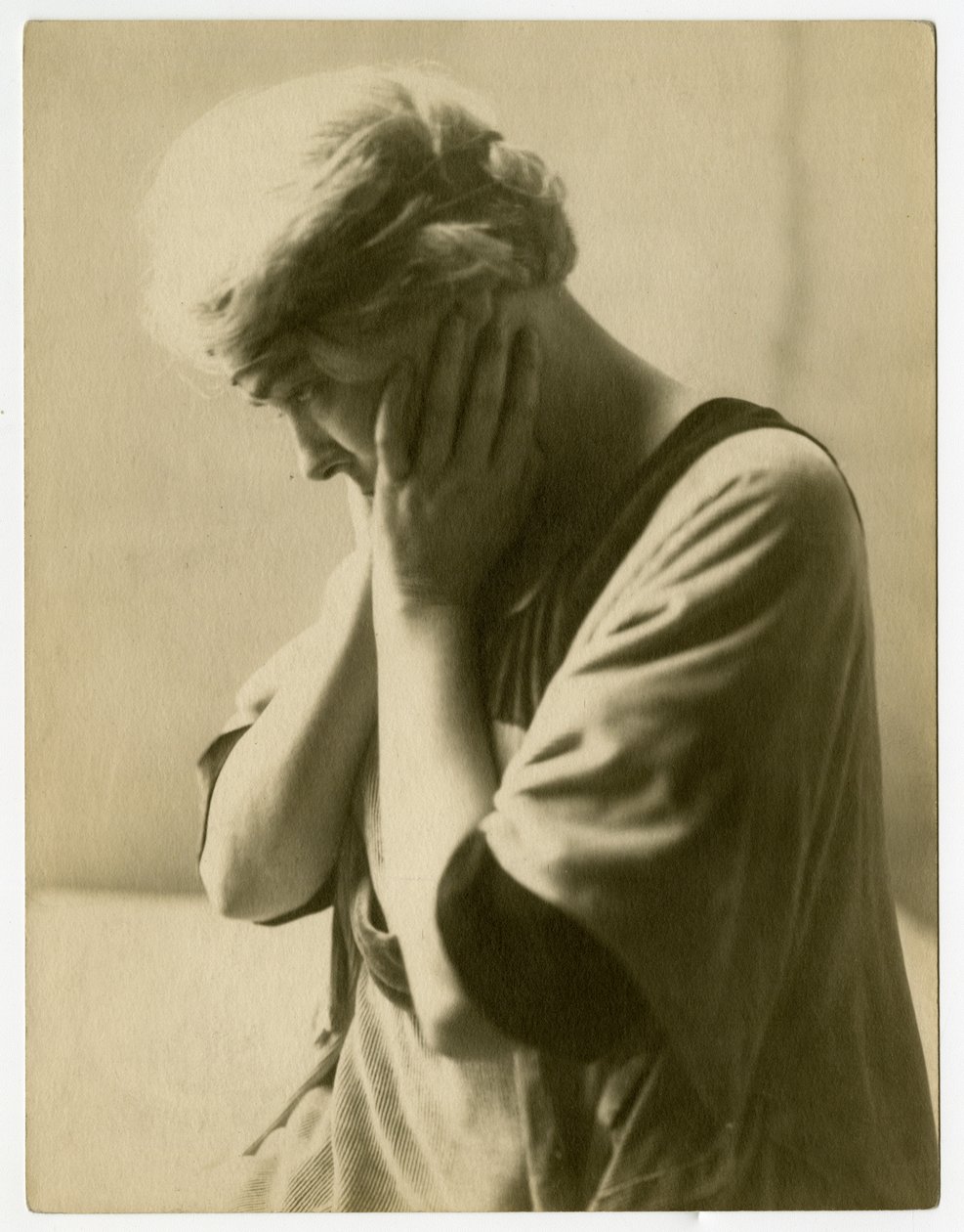 Grace Potter, psykoanalytiker, ca. 1905-40 (foto av gelatinsølv) av Jessie Tarbox Beals