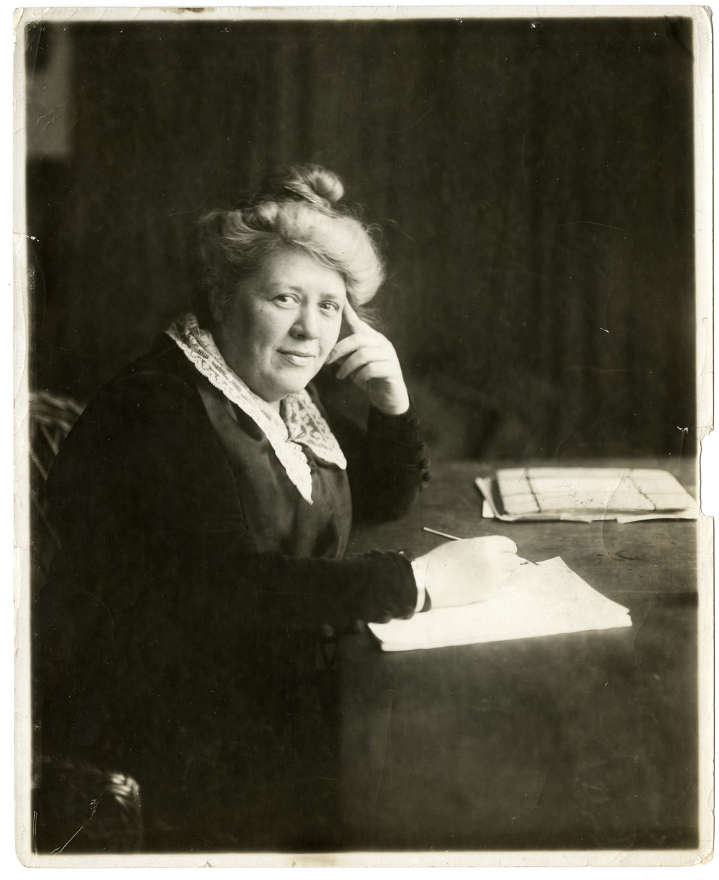 Jane Martin, annonsør, ca. 1905-20 (foto av gelatinsølv) av Jessie Tarbox Beals