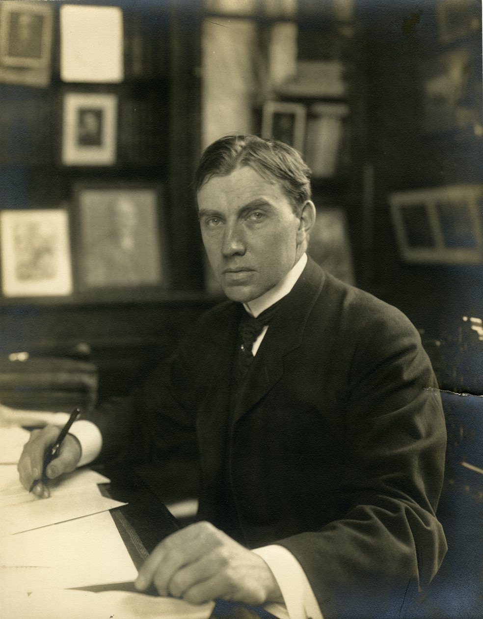 John Finley, redaktør NY Times, ca. 1905-28 av Jessie Tarbox Beals