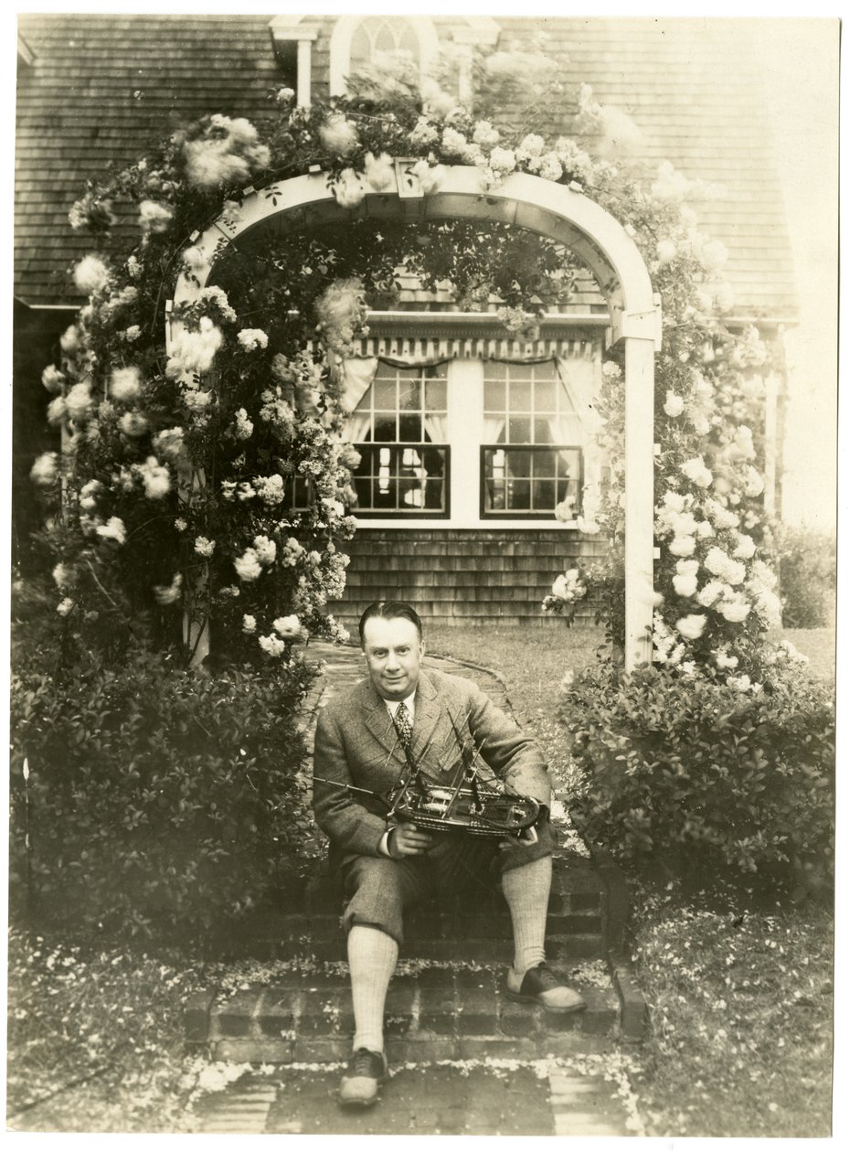 Joseph C Lincoln, ca. 1920-28 (foto av gelatinsølv) av Jessie Tarbox Beals