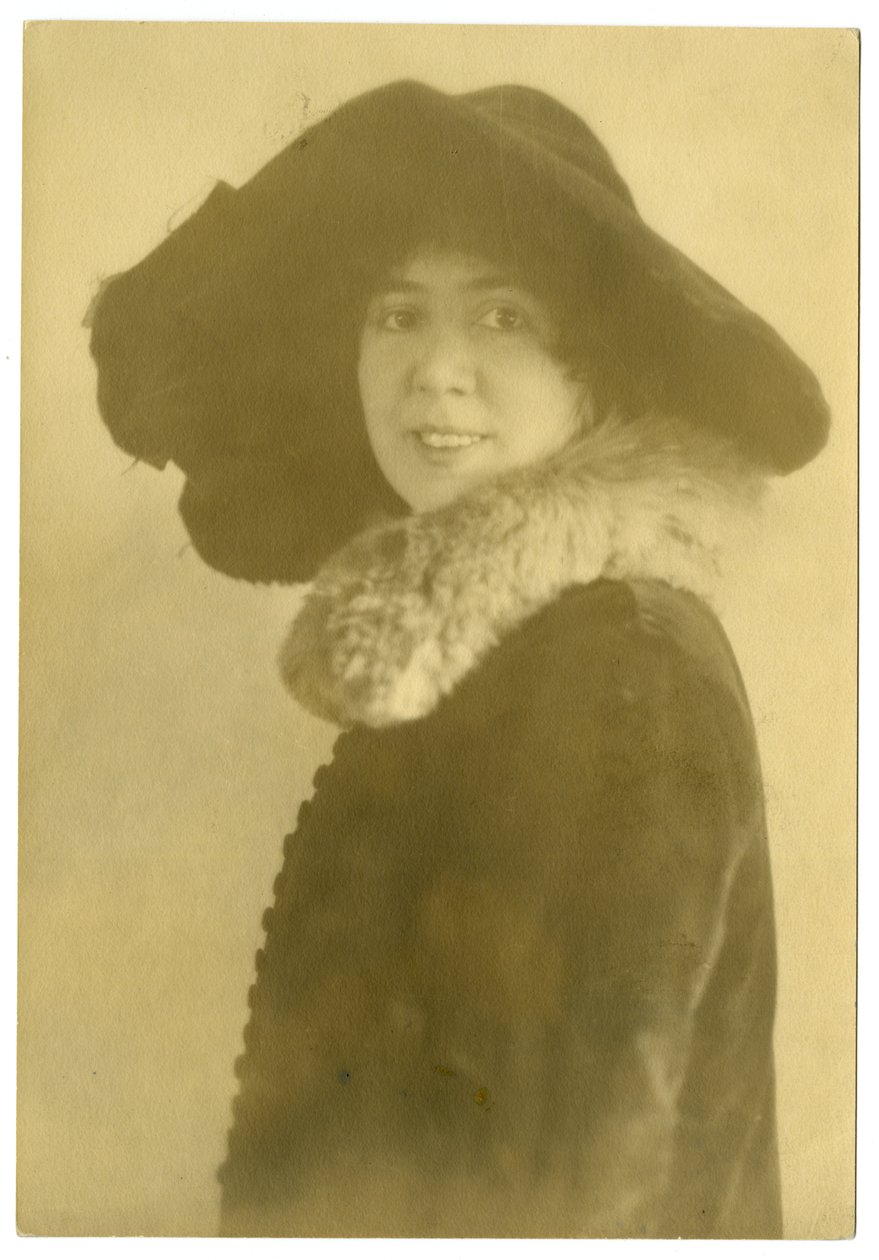 Margaret Widdemer, poet, ca. 1915-25 (foto av gelatinsølv) av Jessie Tarbox Beals