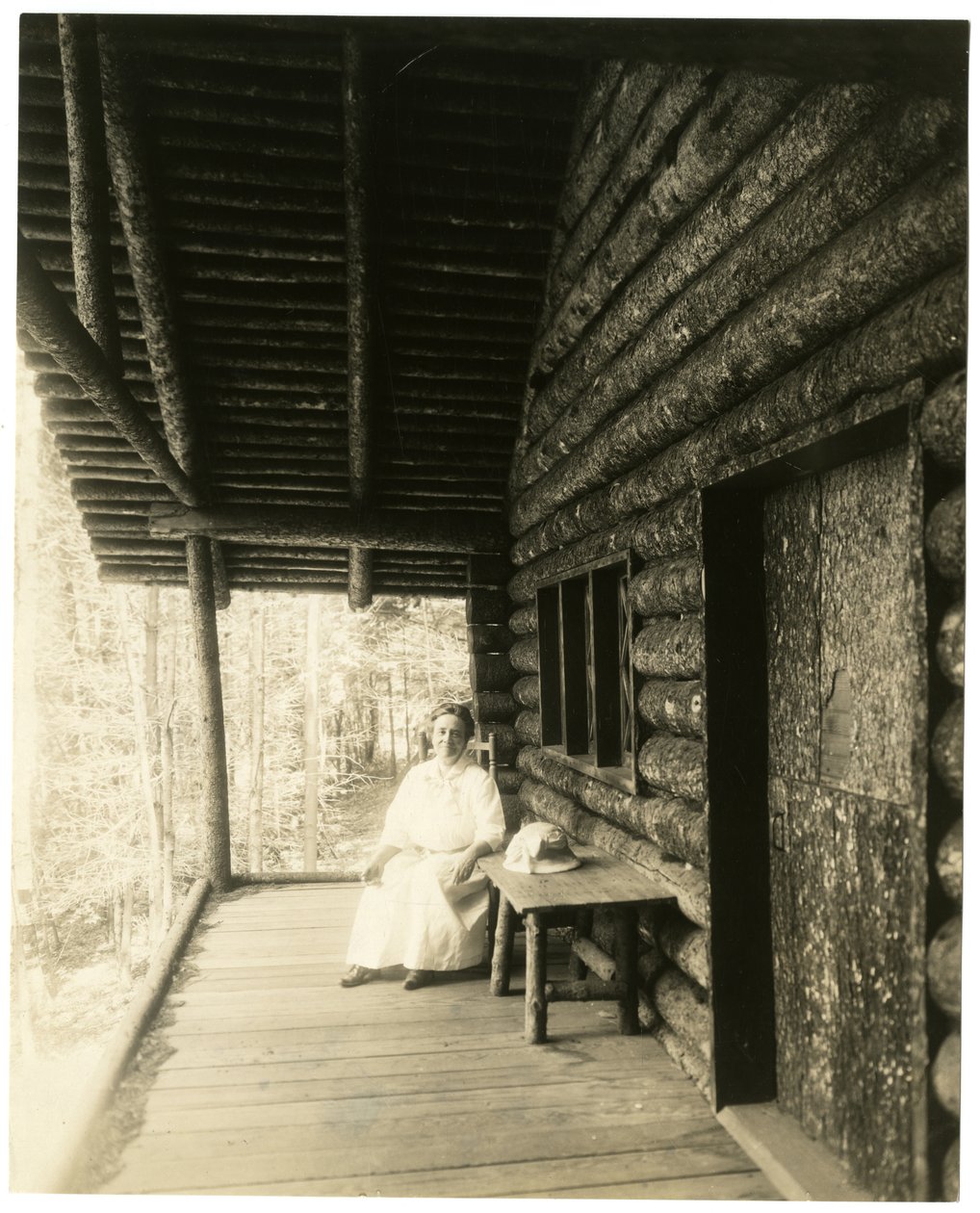 Mrs Edward McDowell Marian Griswold (Nevins) MacDowell, Peterboro NH, McDowell MacDowell Colony av Jessie Tarbox Beals