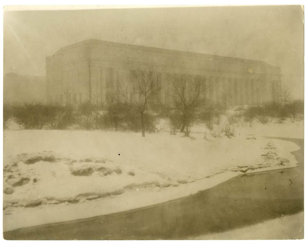 Museum of Fine Arts, Boston, USA, ca. 1902-10 (foto av gelatinsølv) av Jessie Tarbox Beals