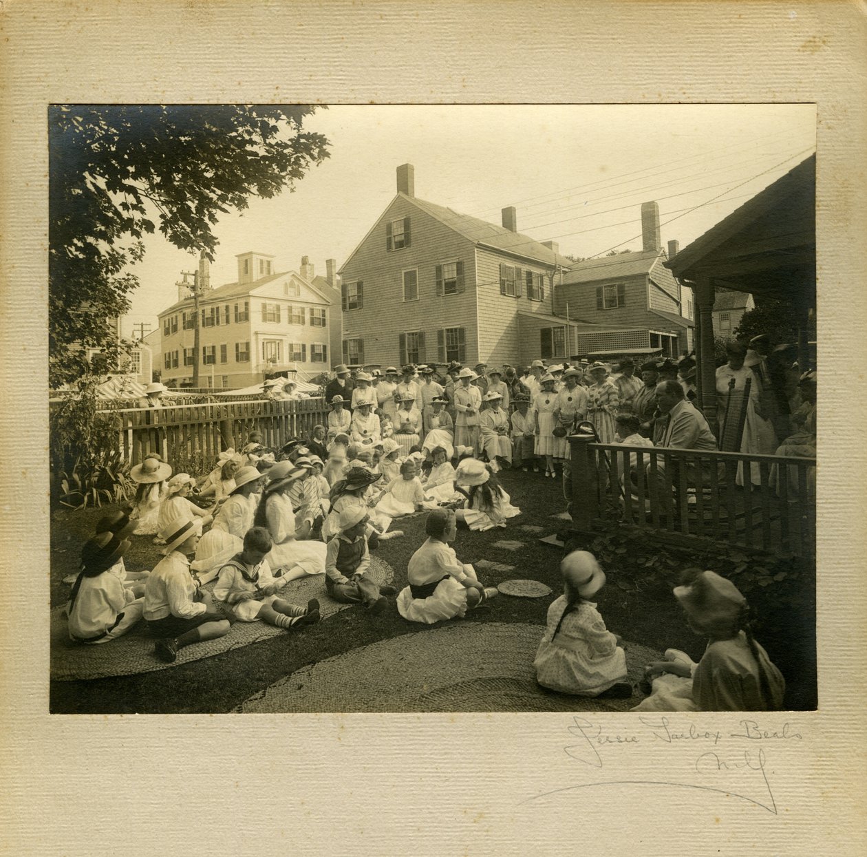 Nantucket Island, Mass, ca. 1905-15 (foto av gelatinsølv) av Jessie Tarbox Beals