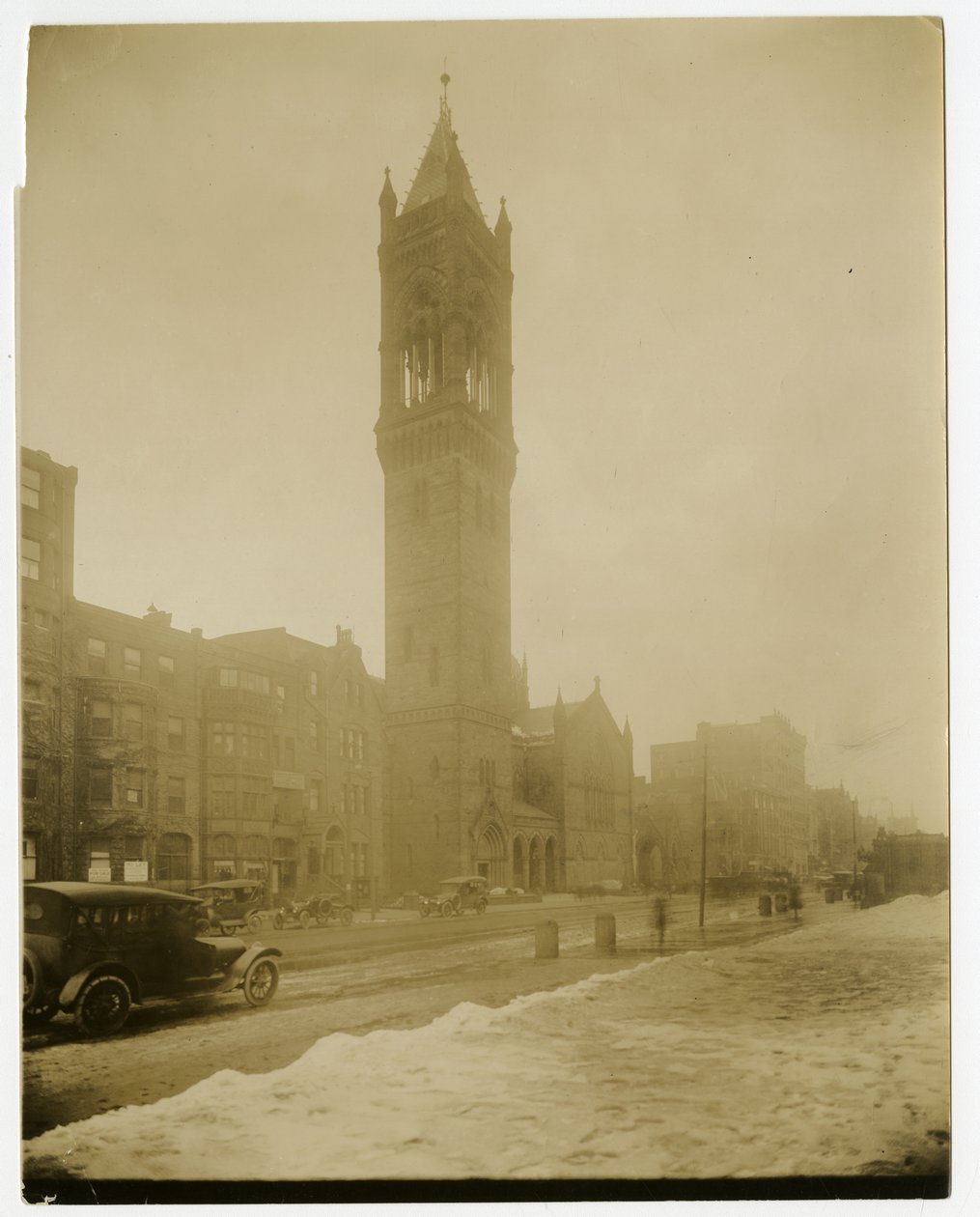 Old South Church, Boston, messe, USA, ca. 1902-10 (foto av gelatinsølv) av Jessie Tarbox Beals