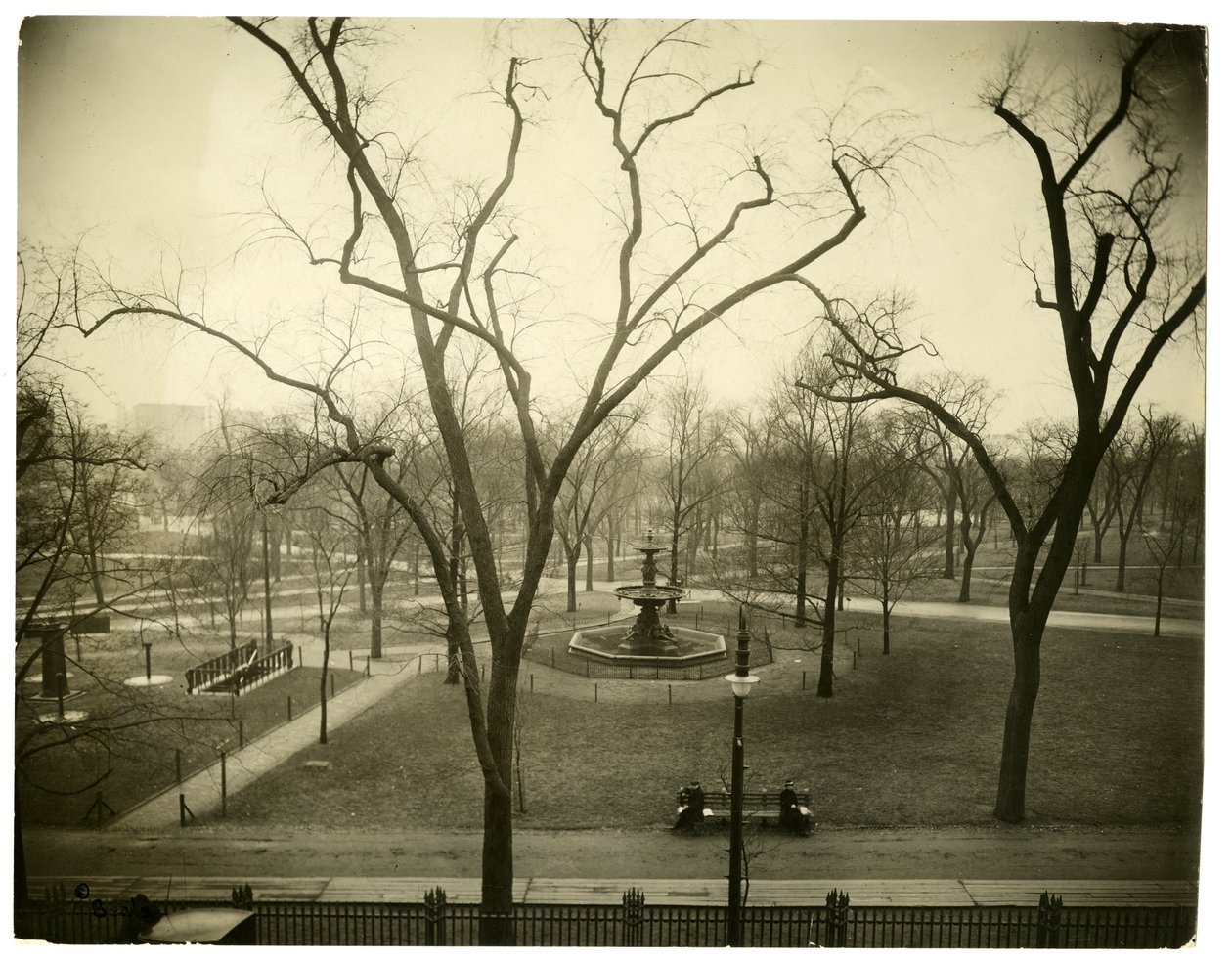 The Common, Boston, USA, ca. 1902-10 (foto av gelatinsølv) av Jessie Tarbox Beals