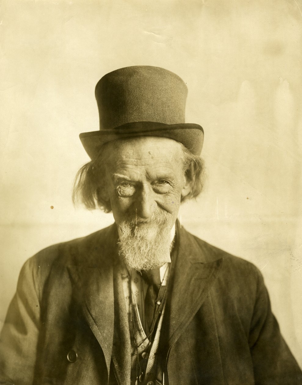 Onkel Sylvanus Cone, modell, ca. 1905-09 av Jessie Tarbox Beals