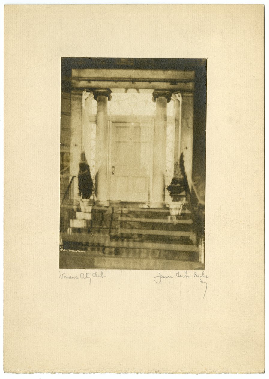 Woman's City Club, Boston, Mass, USA, ca. 1902-10 (foto av gelatinsølv) av Jessie Tarbox Beals