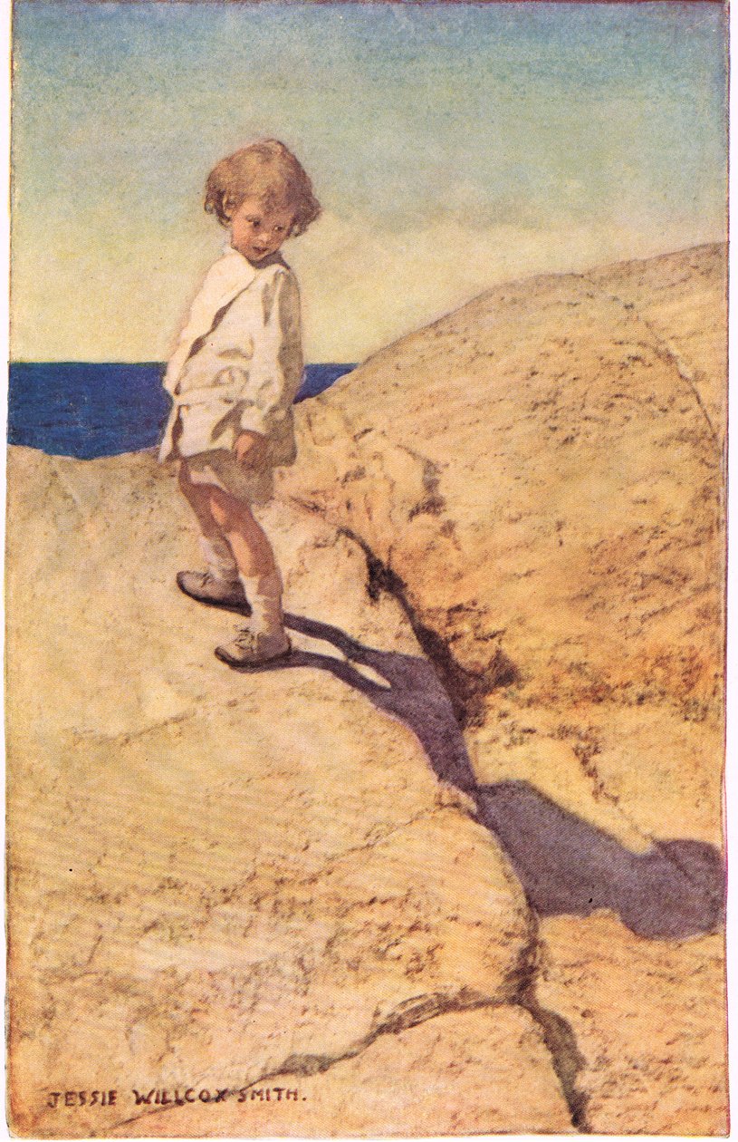 Child and their shadow, fra 