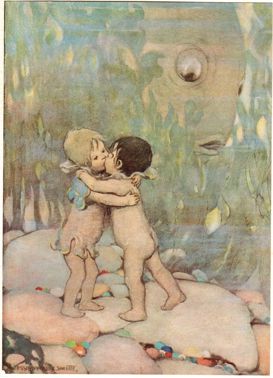Tom og Ellie, illustrasjon fra 