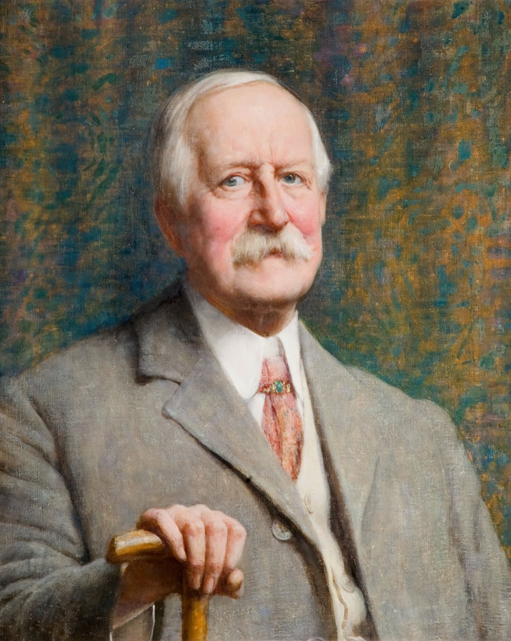 Portrett av Jethro Anstice Cossins, 1912. av Jethro Anstice Cossins