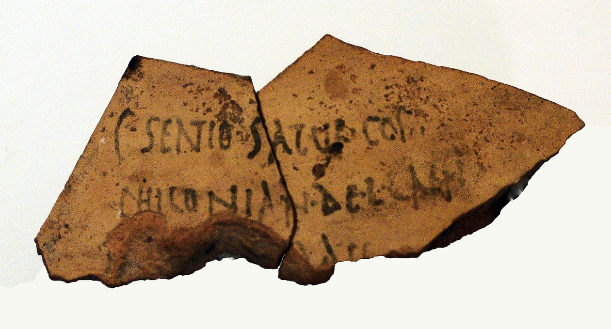 Herodes skjær fra Masada (keramikk) av Jewish School