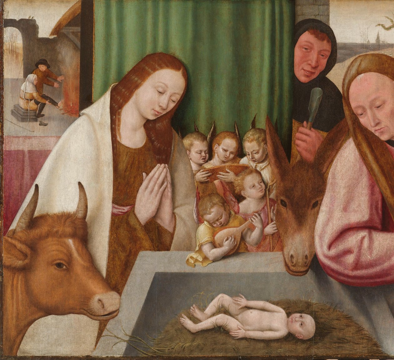 Fødsel av Jheronimus Bosch (manner of)