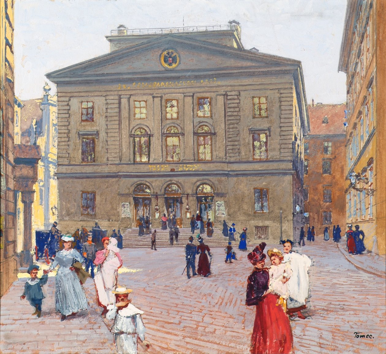 Postsparebankbygningen i Wien av Jindřich Tomec