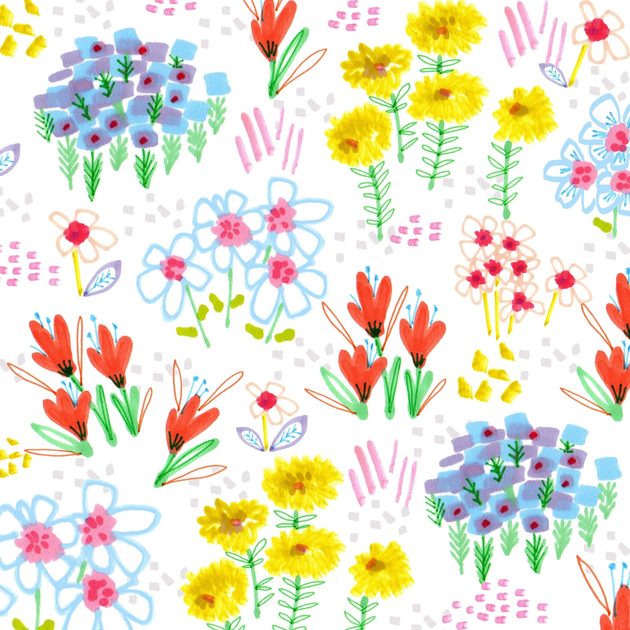 Blomsterhage av Jo Chambers