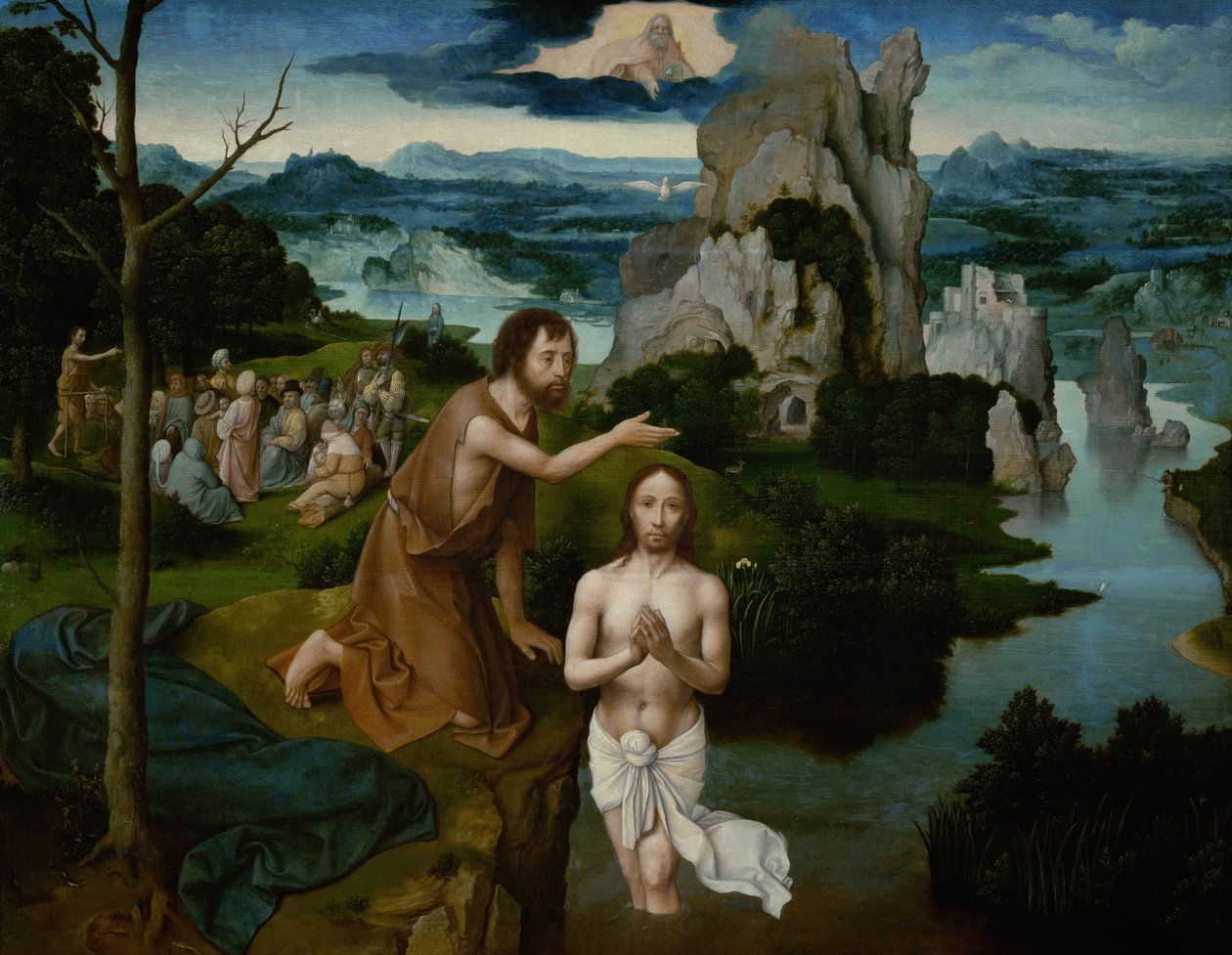 Kristi dåp av Joachim Patinir