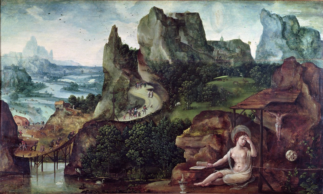 Den angrende Maria Magdalena av Joachim Patinir