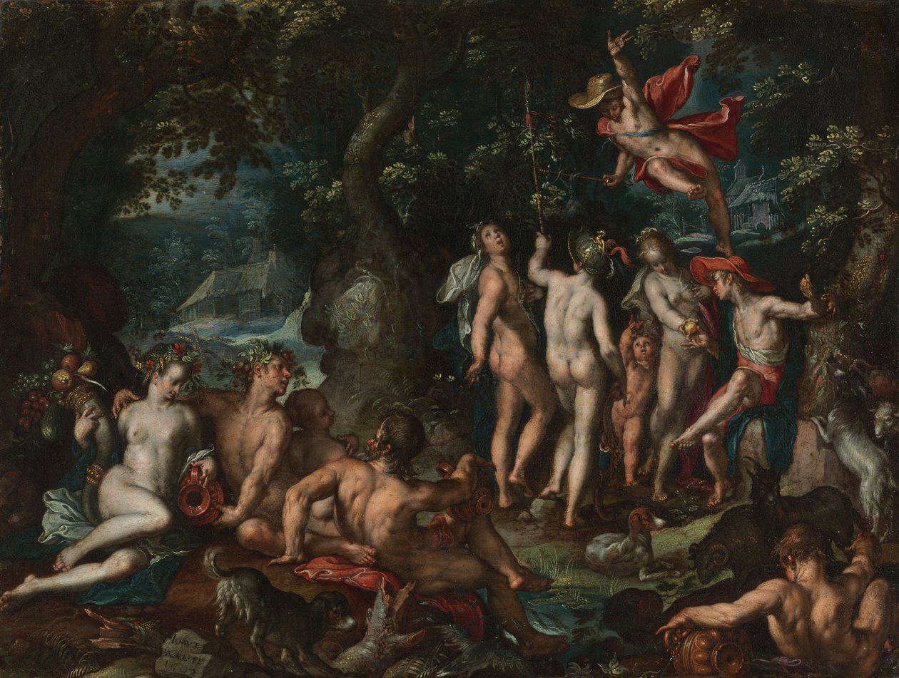 Paris-dommen av Joachim Wtewael or Utewael