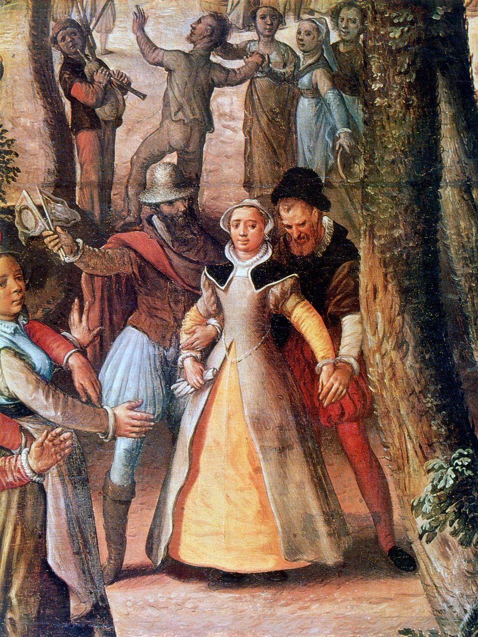 Landsfeiring, detalj, 1563 av Joachim Beuckelaer