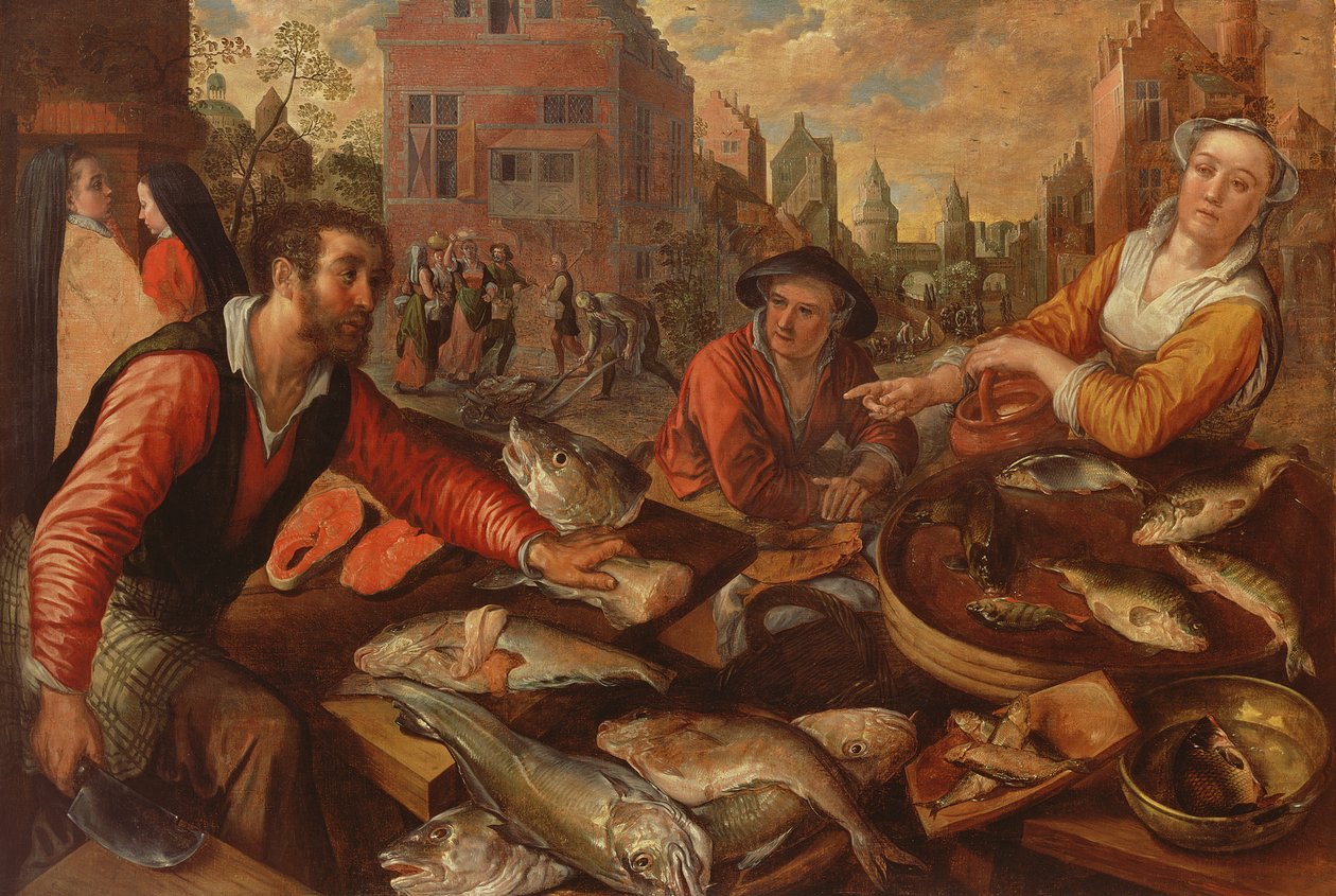  av Joachim Beuckelaer or Bueckelaer