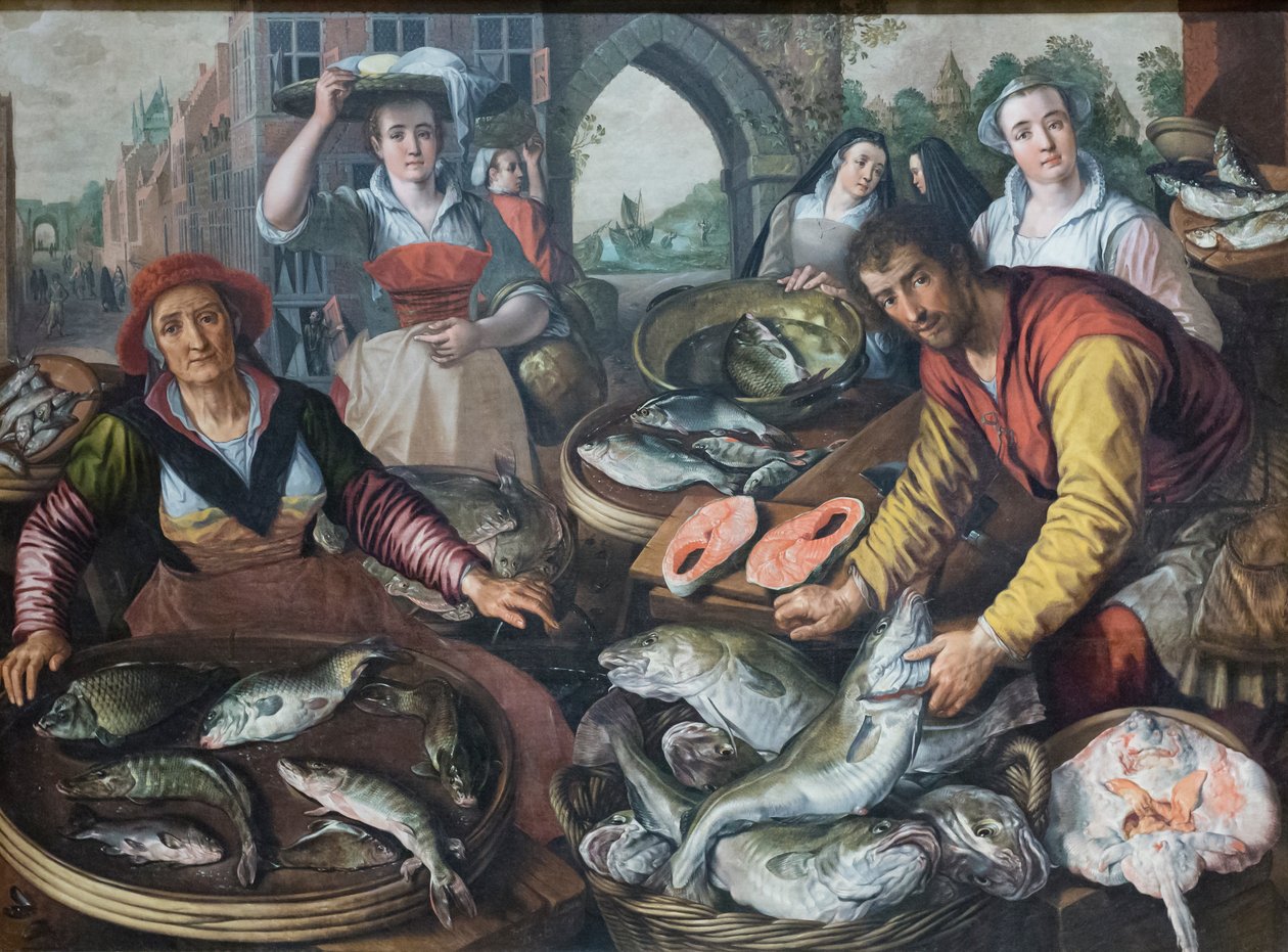  av Joachim Beuckelaer or Bueckelaer