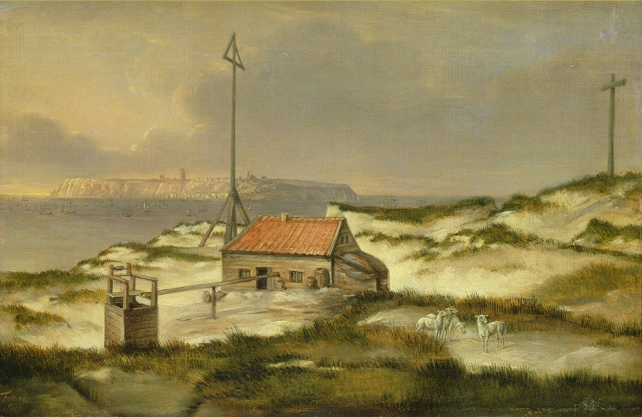 Dunes of Helgoland, 1815 av Joachim Faber