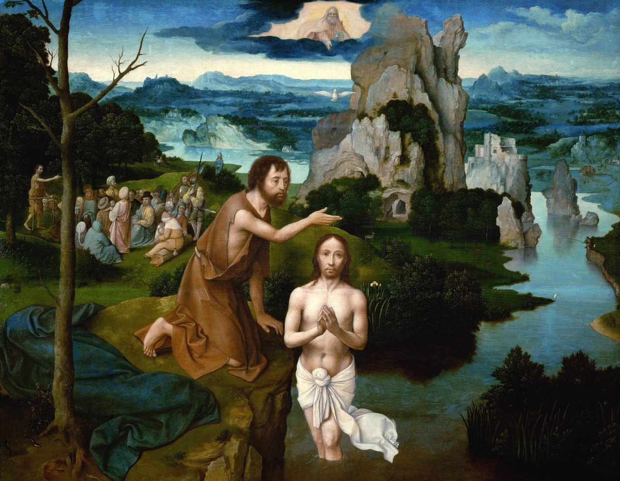 Kristi dåp av Joachim Patinir