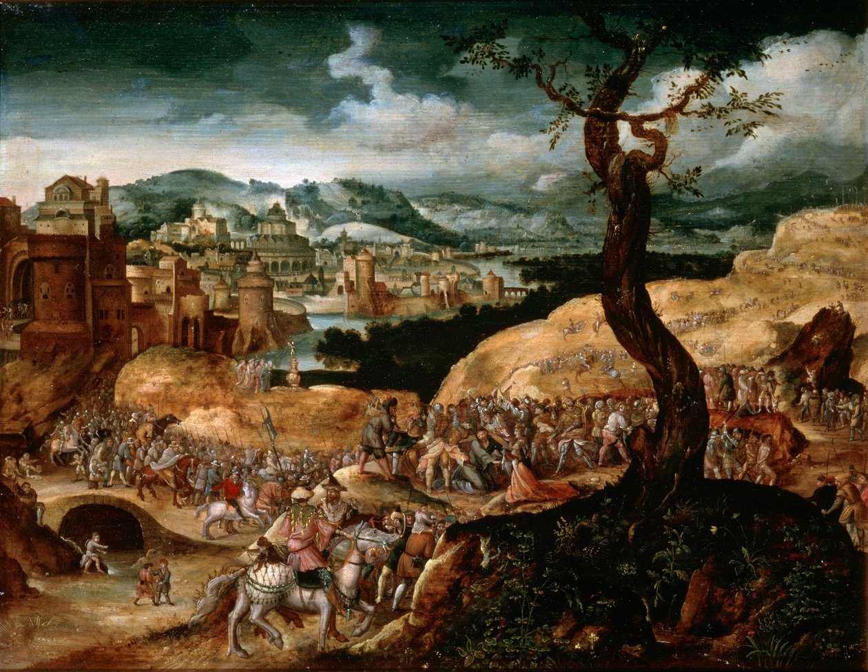 The Passion of Christ, tidlig på 1500-tallet av Joachim Patinir