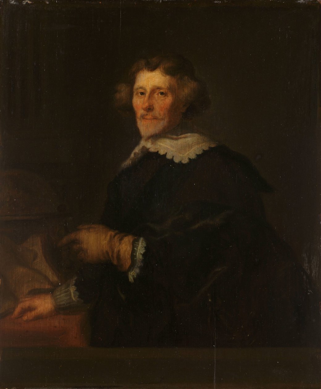 Portrett av Pieter Corneliszoon Hooft, fogd av Muiden, historiker og poet av Joachim von Sandrart (I)