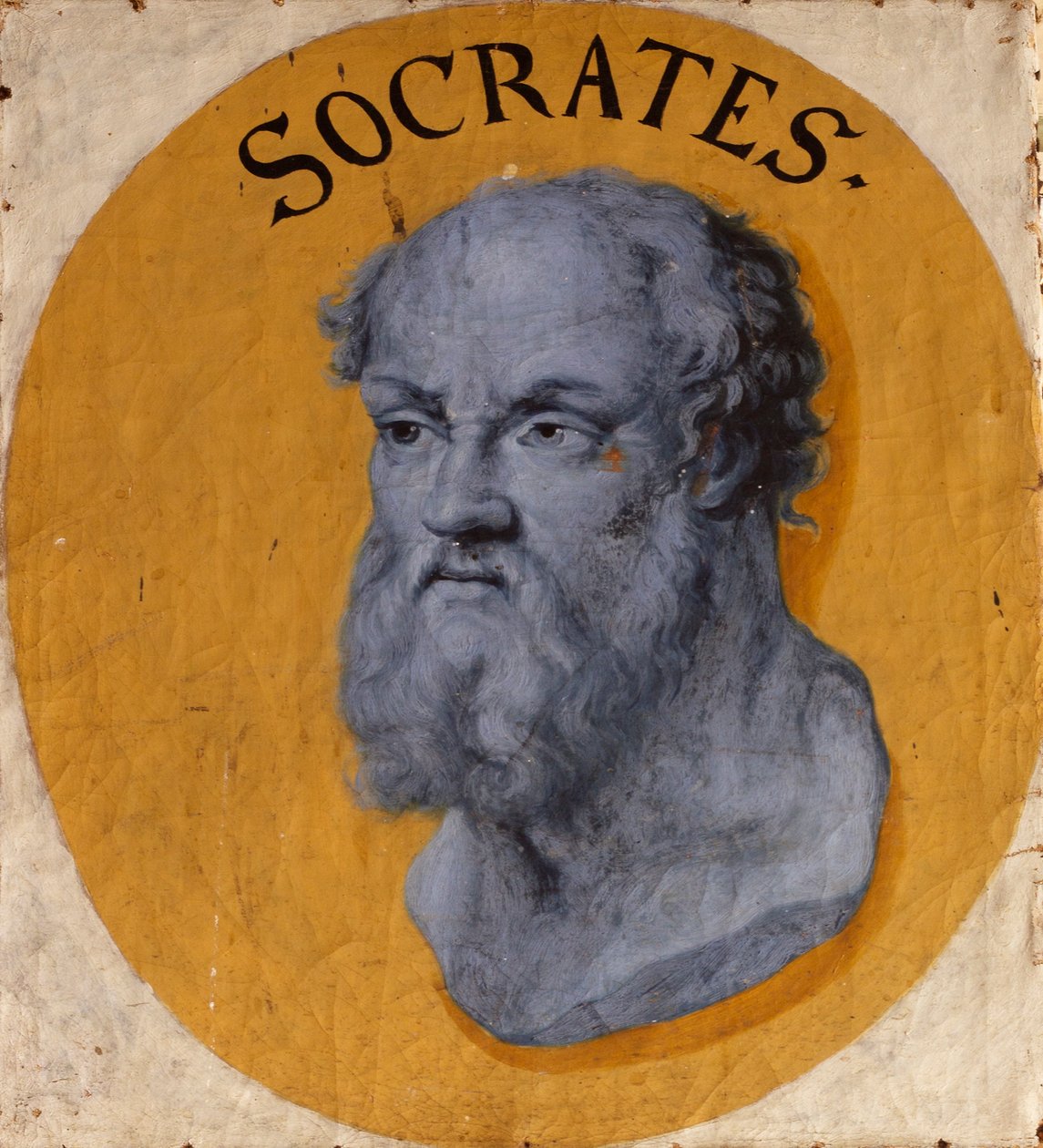 Sokrates, ca. 1670. av Joachim von Sandrart