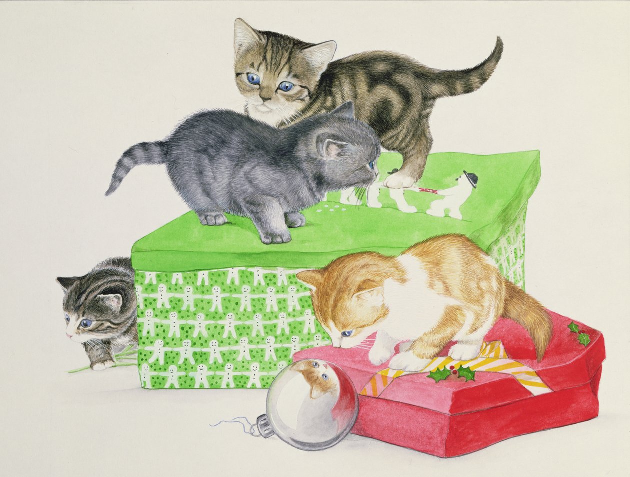 Fire kattunger av Joan Freestone