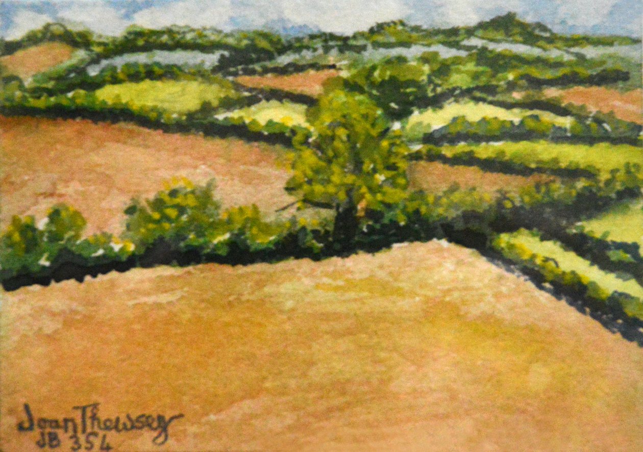 Little Suffolk Landscape, 2000 av Joan Thewsey