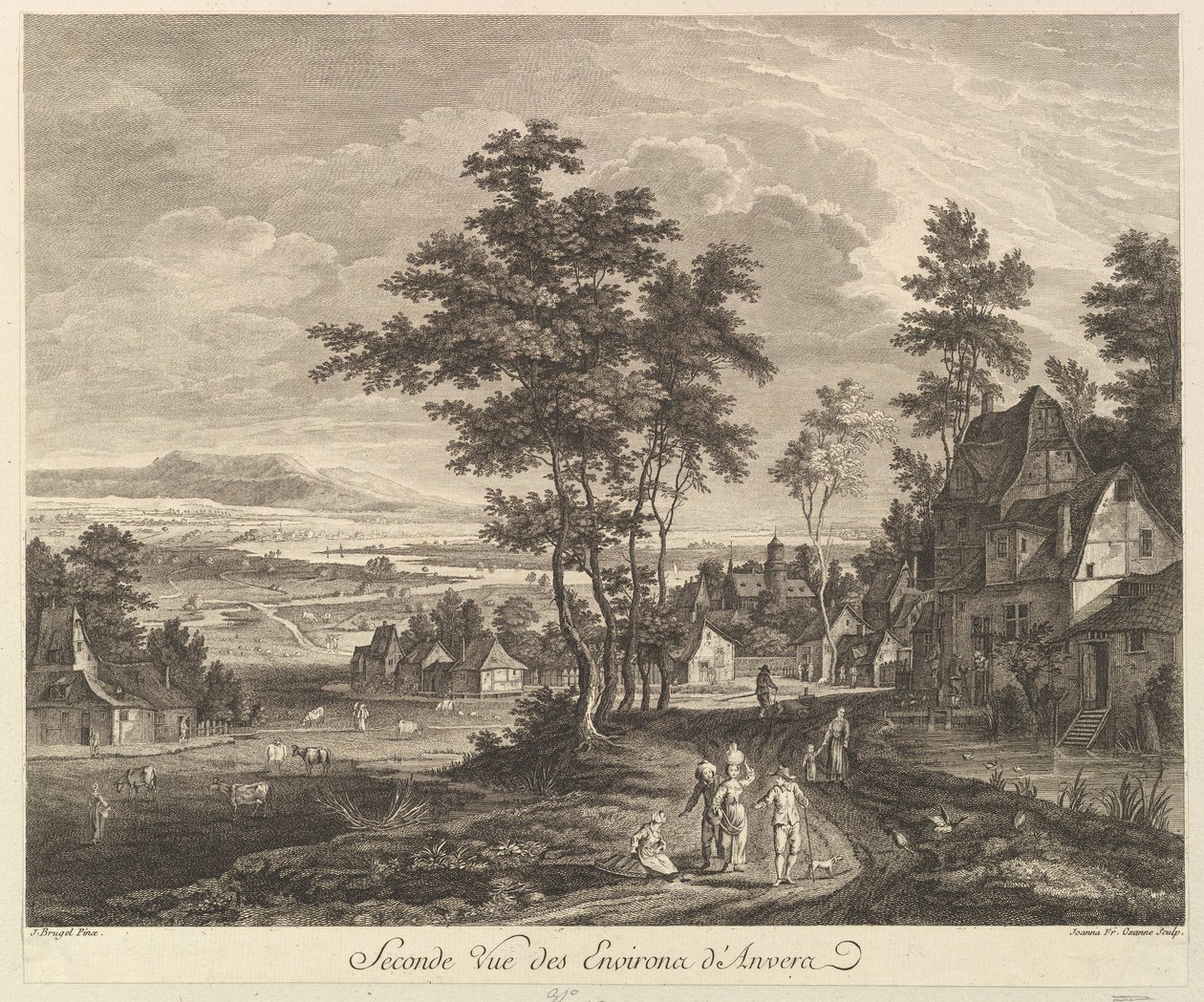 Andre utsikt over omgivelsene til Antwerpen Andre utsikt over omgivelsene til Antwerpen. av Joanna Fr Ozanne