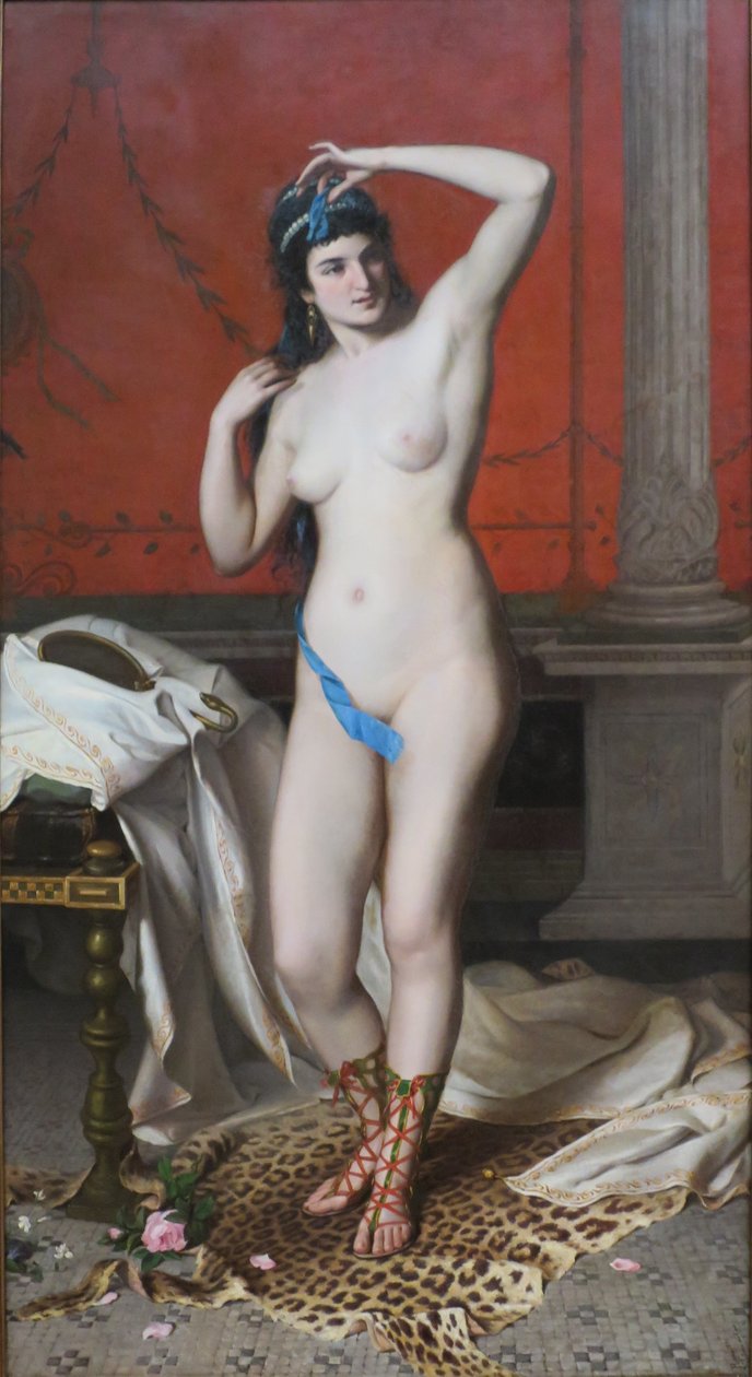 En pompeana Den pompeiske kvinnen av Joao Zeferino da Costa