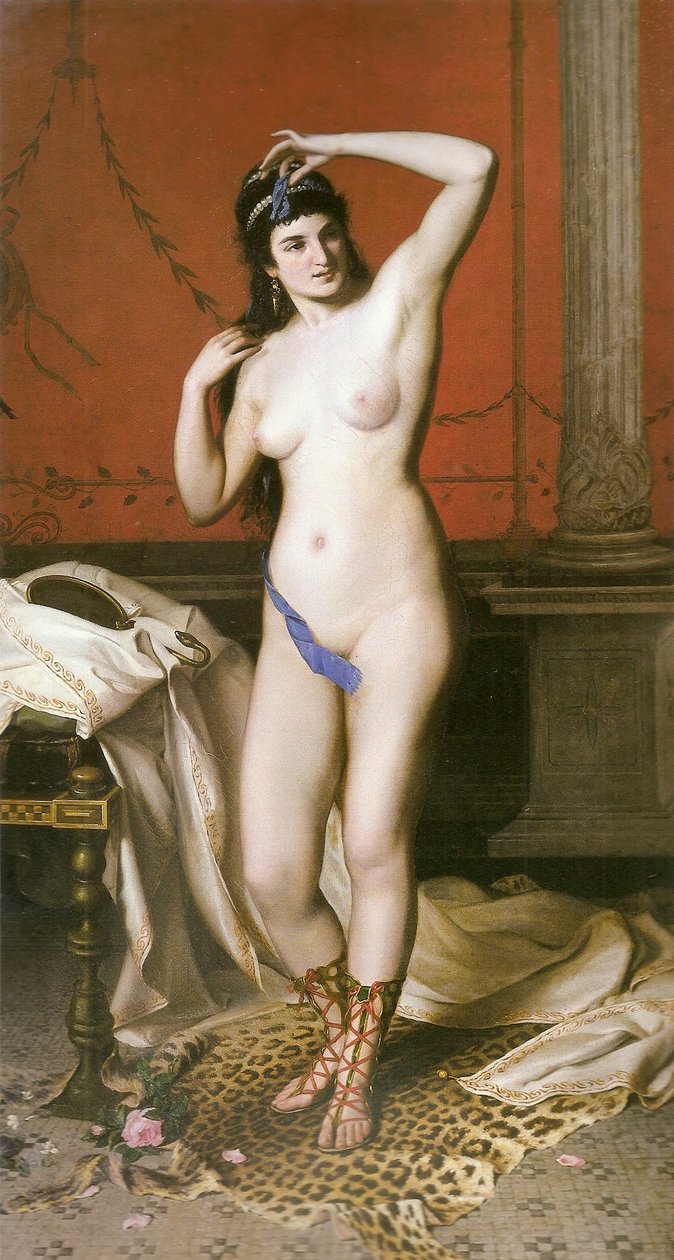 Kvinne i Pompeii av Joao Zeferino da Costa