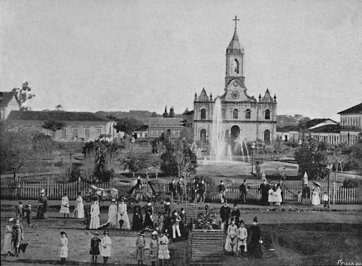 Piracicaba kirke, 1895 av Joao Pompe