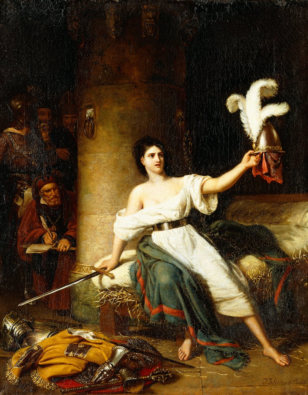 Jeanne d'Arc av Joao Zeferino da Costa