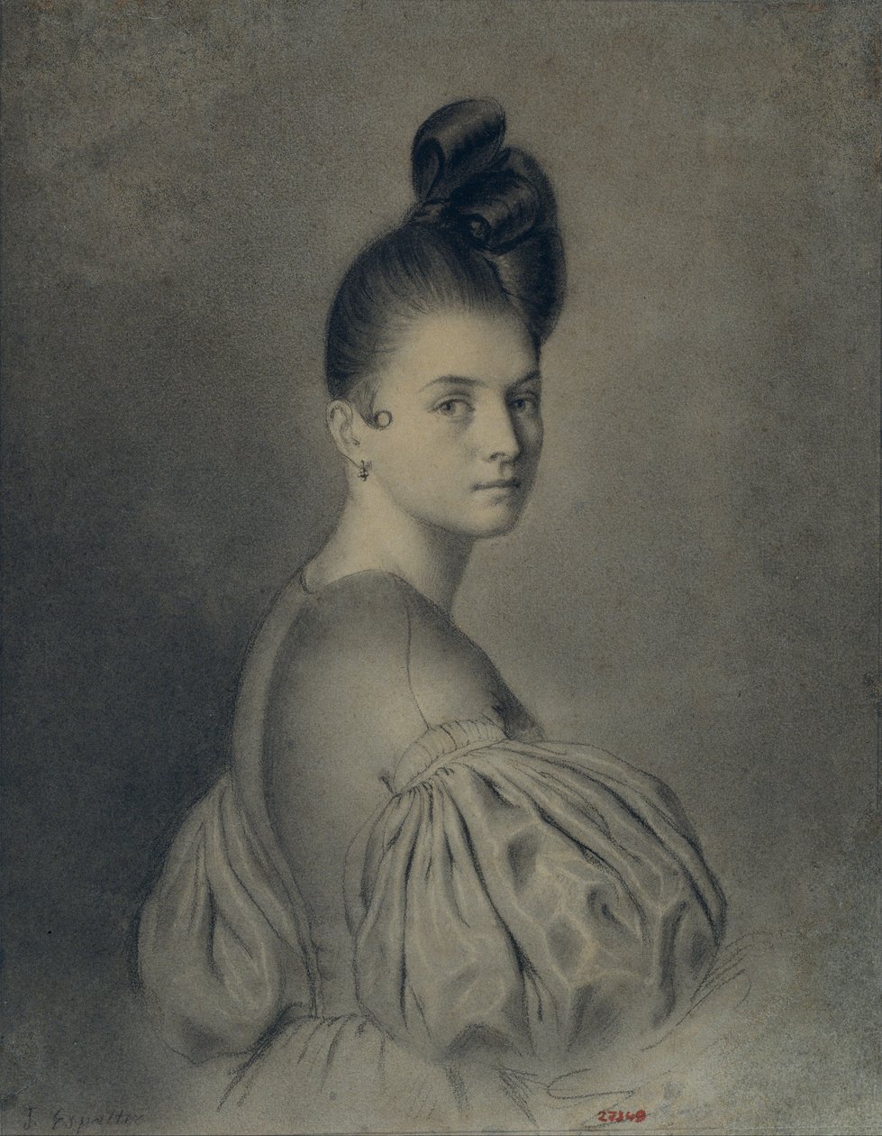 Portrett av en dame av Joaquim Espalter