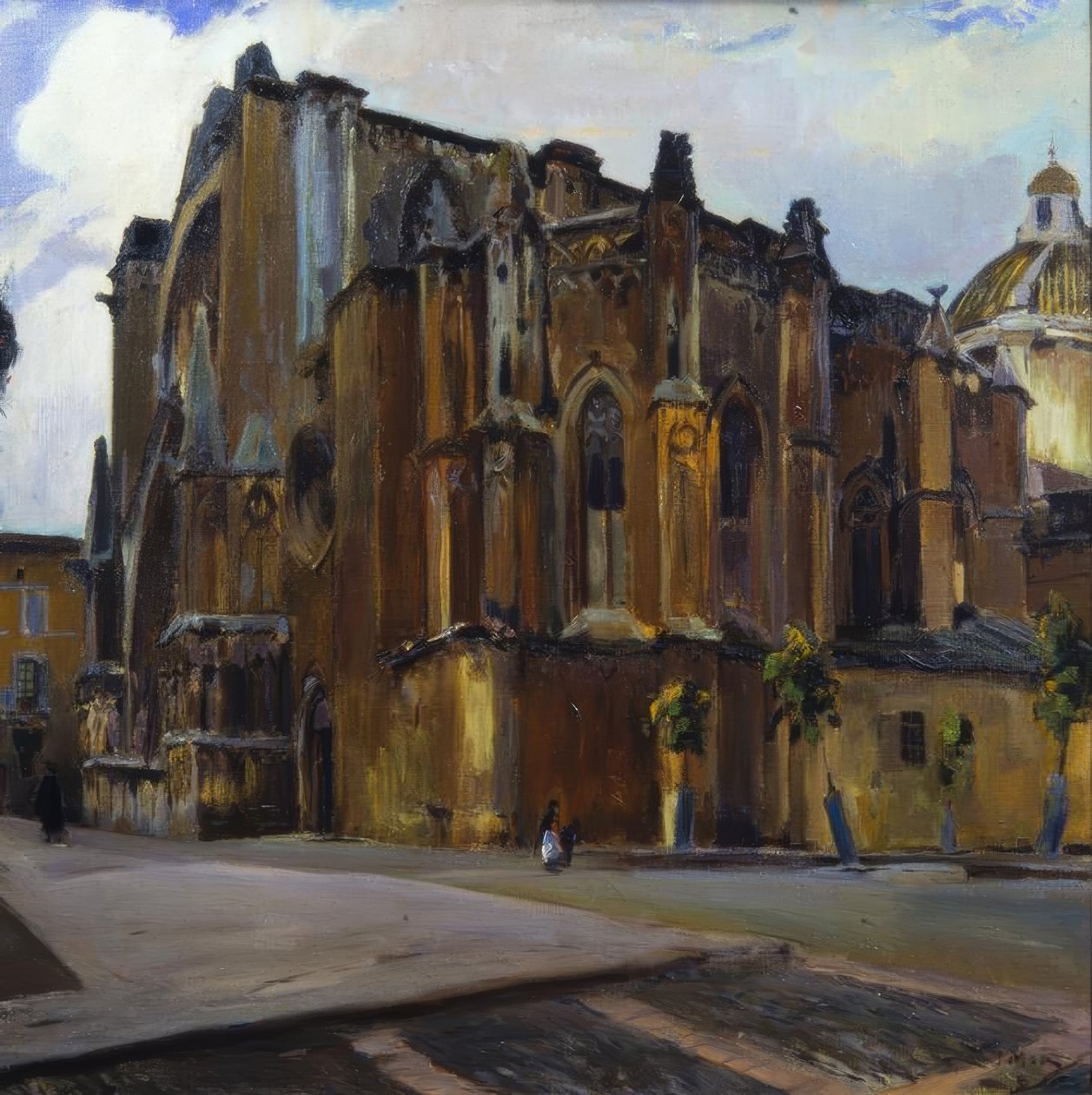 Tarragona katedral av Joaquim Mir i Trinxet