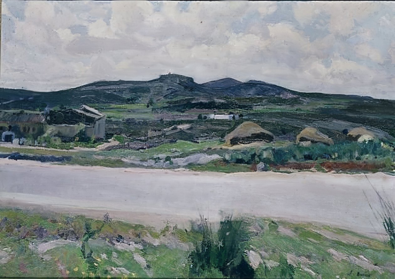 landskap av Joaquim Mir i Trinxet