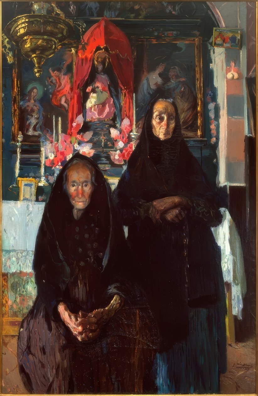 De gamle kvinnene av Joaquim Mir i Trinxet