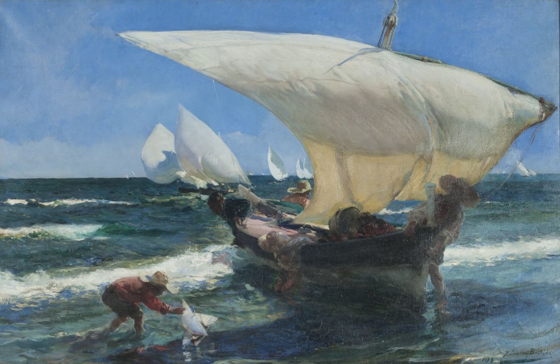 På kysten av Valencia av Joaquín Sorolla