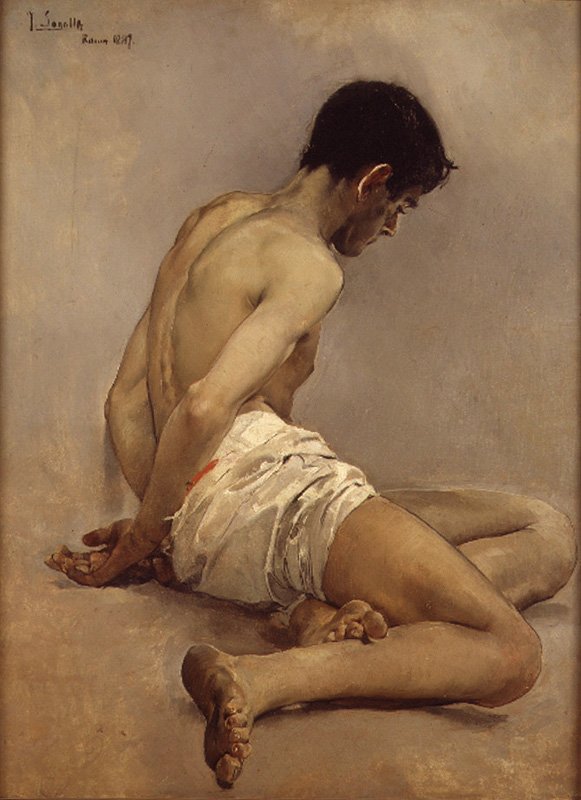 Akademisk studie fra livet av Joaquín Sorolla
